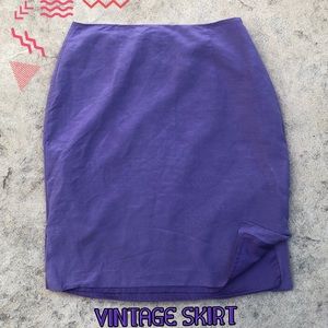 Cute purple do you like 80s skirt